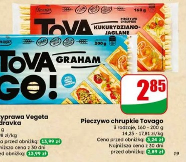 Pieczywo chrupkie Tovago