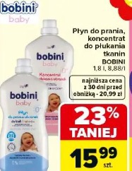 Płyn do prania, koncentrat do płukania tkanin BOBINI