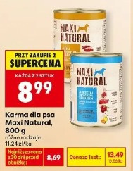 Karma dla psa Maxi Natural