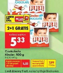 Czekolada Kinder