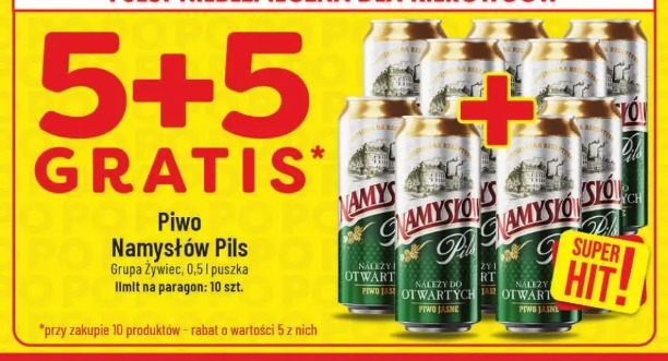 Piwo Namysłów Pils