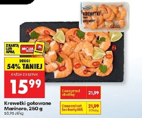 Krewetki gotowane Marinero