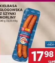 Kiełbasa Głogowska z szynki Morliny