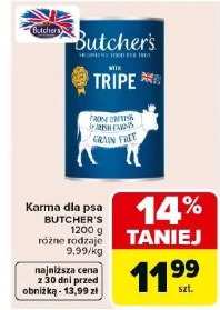 Tripe karma dla psa BUTCHER'S