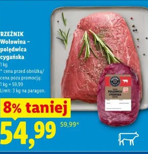 Rzeźnik Wołowina – polędwica cygańska