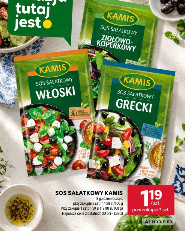 Sos sałatkowy Kamis