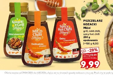 Pszczelarz Kozacki Miód grill, mild chili, hot chili