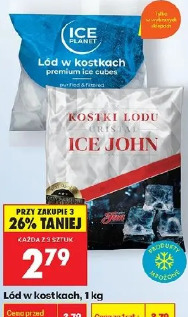 Ice Planet lód w kostkach