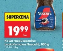 Kawa rozpuszczalna bezkofeinowa Nescafé