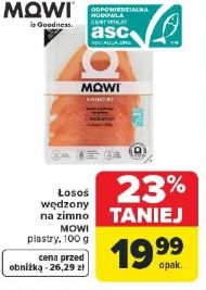 Łosoś wędzony na zimno MOWI
