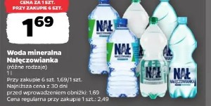 Woda mineralna Nałęczowianka