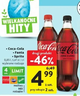 Coca-Cola, Fanta, Sprite napój gazowany