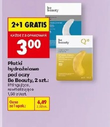 Płatki hydrożelowe pod oczy Be Beauty