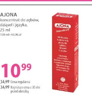 Ajona koncentrat do zębów, dziąseł i języka