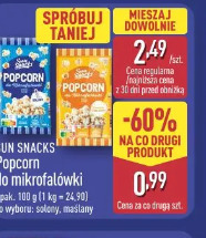 Sun Snacks Popcorn do mikrofalówki