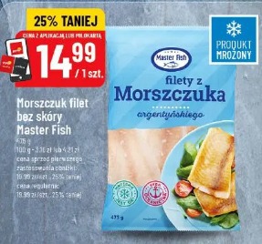 Morszczuk filet bez skóry Master Fish