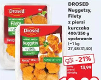 Drosed Nuggetsy, Filety z piersi kurczaka panierowane