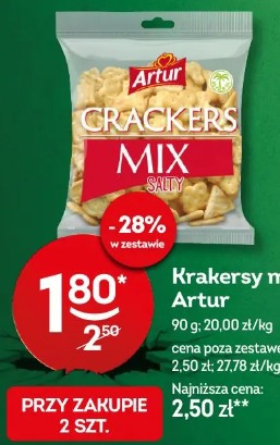 Krakersy mix Artur