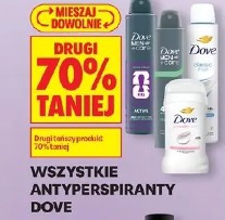 Wszystkie antyperspiranty Dove