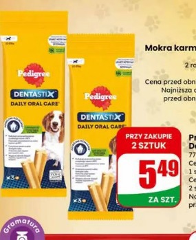 Przekąska dla psa Dentastix Pedigree