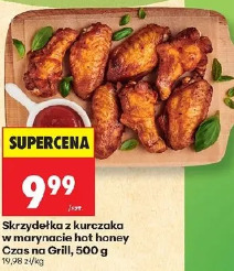 Skrzydełka z kurczaka w marynacie hot honey Czas na Grill