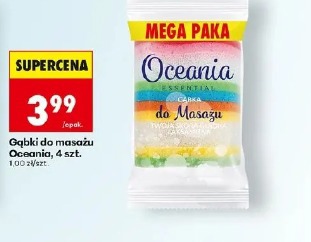 Gąbki do masażu Oceania