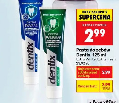 Dentix Extra White, Extra Fresh pasta do zębów