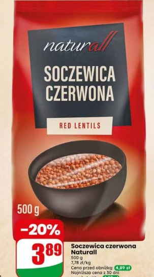 Soczewica czerwona Naturall