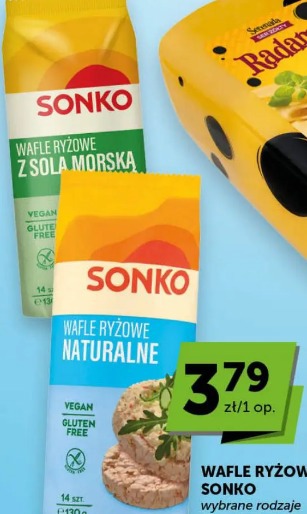 Wafle ryżowe naturalne Sonko