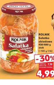 Rolnik Sałatka obiadowa