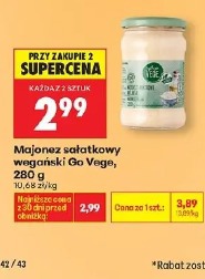 Majonez sałatkowy wegański Go Vege