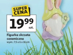 Figurka skrzata ceramiczna