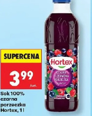 Sok 100% czarna porzeczka Hortex