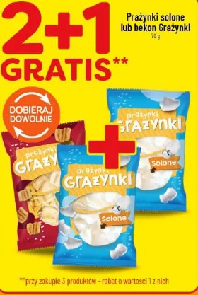 Prażynki solone lub bekon Grażynki
