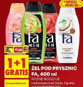 Żel pod prysznic Fa