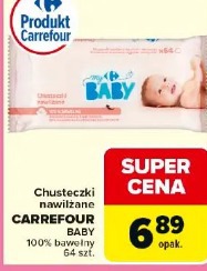 Chusteczki nawilżane CARREFOUR BABY