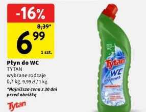 Płyn do WC TYTAN