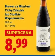 Browar za Miastem Cichy Zakątek lub Słodkie Wspomnienia