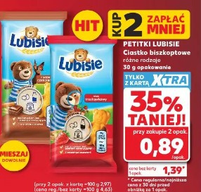 Petitki Lubisie Ciastko biszkoptowe