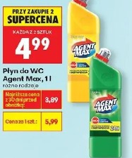 Płyn do WC Agent Max
