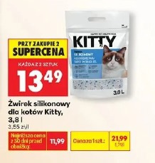 Żwirek silikonowy dla kotów Kitty
