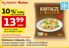 Kartacze z mięsem Auchan