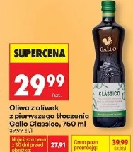 Oliwa z oliwek z pierwszego tłoczenia Gallo Classico