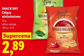 Snack Day Chipsy wielozbożowe