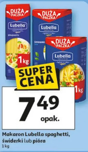 Lubella makaron spaghetti, świderki lub pióra