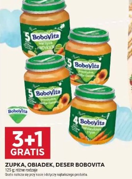 Zupka, obiadek, deser Bobovita