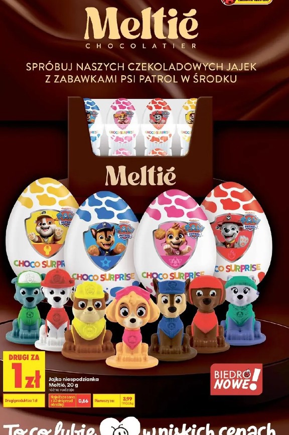 Jajko niespodzianka Meltié