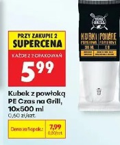 Kubek z powłoką PE Czas na Grill