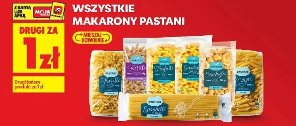 Wszystkie makarony Pastani