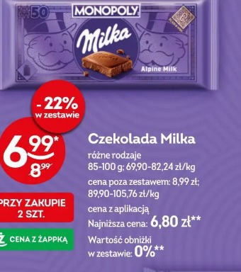 Czekolada Milka